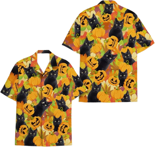 halloween-black-cat-hawaiian-shirts-for-men-women-down-short-sleeve-cat-lover-gift-shirt-tropical-shirts