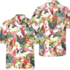 Rooster Hawaiian Shirt Chicken Tropical Hawaiian Shirt, Summer Aloha Chicken Shirt, Chicken Lover Shirt, Gift For Men