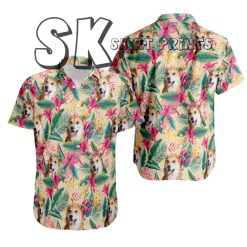 Hawaiian Shirts Custom Dog Face Shirt Custom Hawaiian Shirt with Pets Face