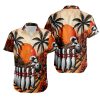 Orange Hawaiian Shirt, bowling shirts, hawaiian shirts for women