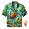 Sea Turtle Hawaiian Shirt - Stylish Ocean-Inspired Shirts for Beach Lovers