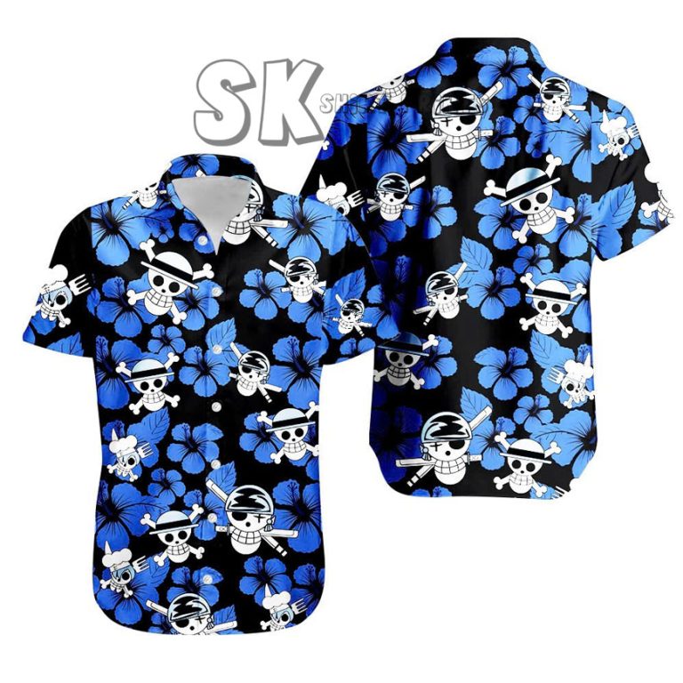 Custom Pirate Hawaiian Shirt for Men Women, Personalized Photo Button Up, Beach Gift