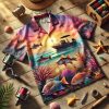 Tropical Fish Aloha Shirts - Fishing Hawaiian Shirts for Men and Women