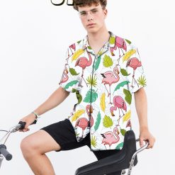 Summer fashion is incomplete without a Flamingo Hawaiian Shirt or a White Hawaiian Shirt.