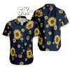 Sunflower Hawaiian Shirt - Vintage Floral Aloha Shirt for Men & Women