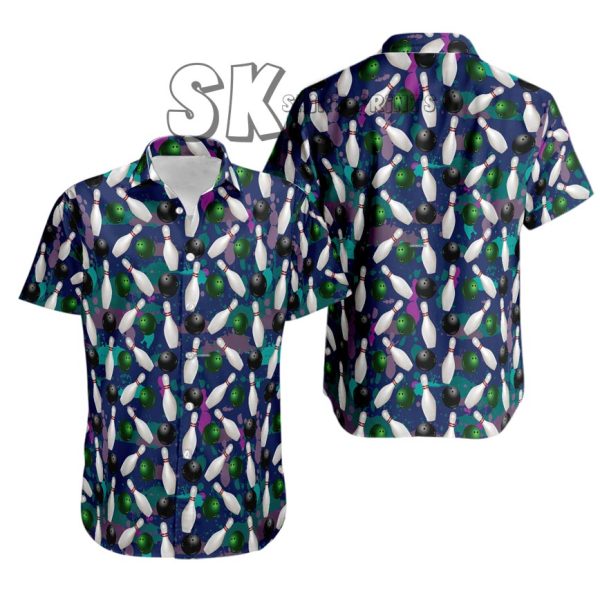 Bowling Hawaiian Shirt – Stylish & Fun Bowling-Themed Shirt for Men & Women