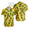 Yellow Hawaiian Shirt with Pineapple Pattern – Stylish Summer Vibes