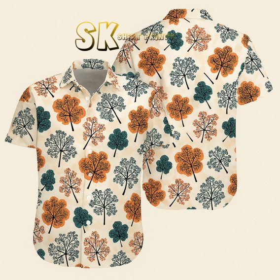 Men's Floral Hawaiian Shirts - Custom Photo Print Tropical Designs