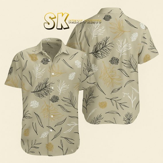 Custom Photo Hawaiian Shirt - Mens Floral Print with Your Face