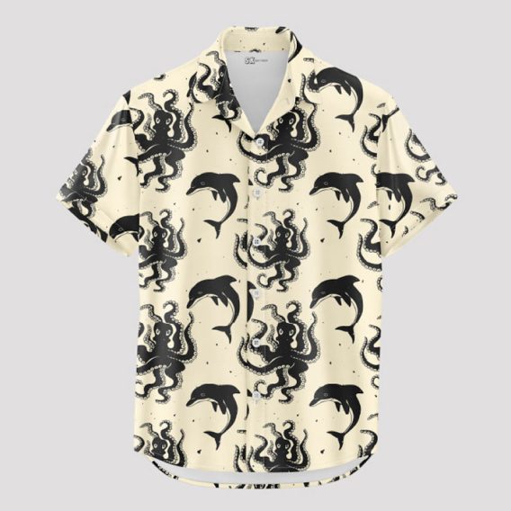Octopus Batik Island Shirt