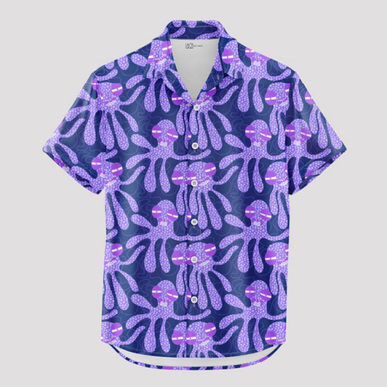 Octopus Hawaiian Shirt – Custom Photo Ocean Design Men Women Beach Summer