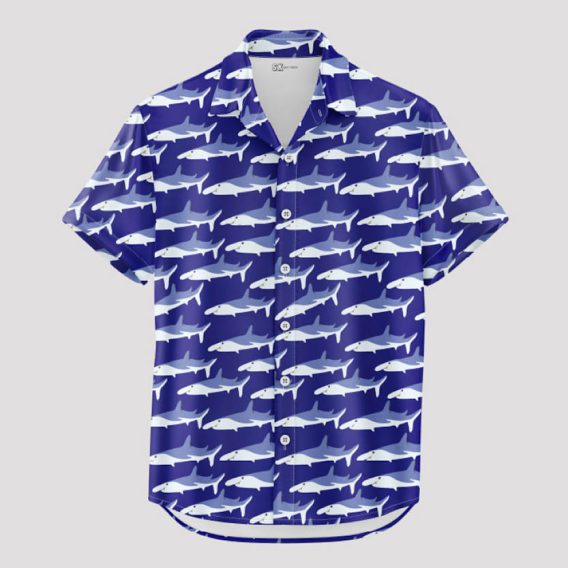 San Jose Sharks Hawaiian Shirt - Custom Photo Print Sports Fan Shirt