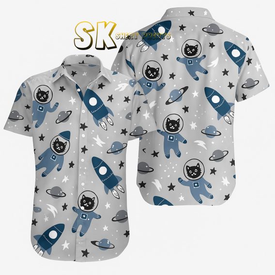 Star Wars Hawaiian Shirt - Custom Photo Galaxy Adventure for Men