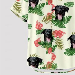 custom-hawaiian-shirt-with-dog-face-yellow