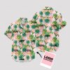 Custom Hawaiian shirt featuring your company logo in vibrant design