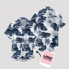 Custom Hawaiian shirts featuring your company logo in tropical style
