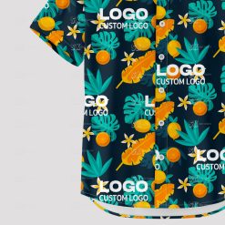 custom logo hawaiian shirts perfect for company branding events