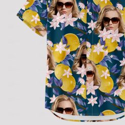 Women wearing custom Hawaiian tops with vibrant floral patterns