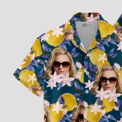 Women wearing custom Hawaiian tops with vibrant floral patterns