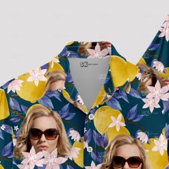 Women wearing custom Hawaiian tops with vibrant floral patterns