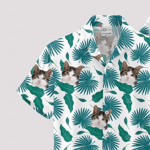 Colorful Christmas aloha shirt featuring festive Hawaiian holiday design