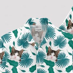 Colorful Christmas aloha shirt featuring festive Hawaiian holiday design