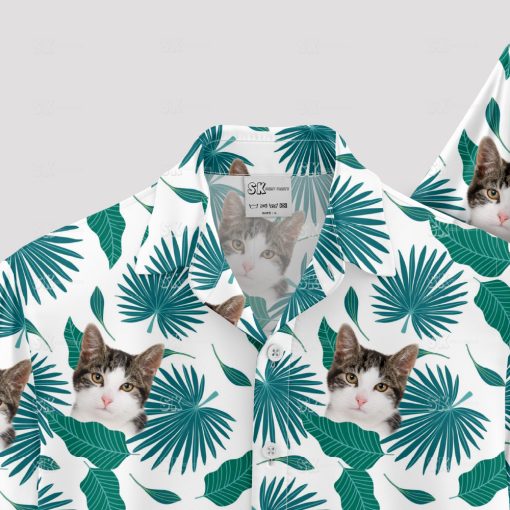 Colorful Christmas aloha shirt featuring festive Hawaiian holiday design