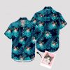 Colorful custom Hawaiian shirt with cat face print