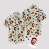 funny christmas hawaiian shirt with festive holiday designs