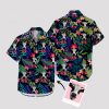 colorful cattle hawaiian shirt with cow print design for summer