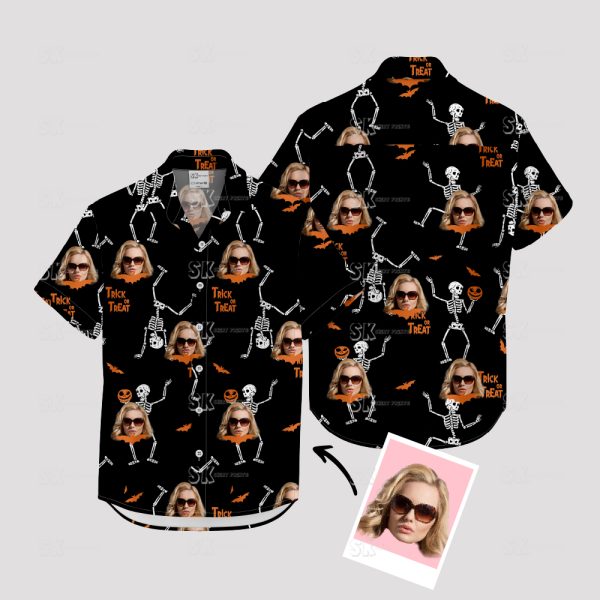 Vintage Women's Hawaiian Halloween Shirts - Unique Fun Styles