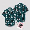 Custom dog face Hawaiian shirt with ducks and mushrooms design