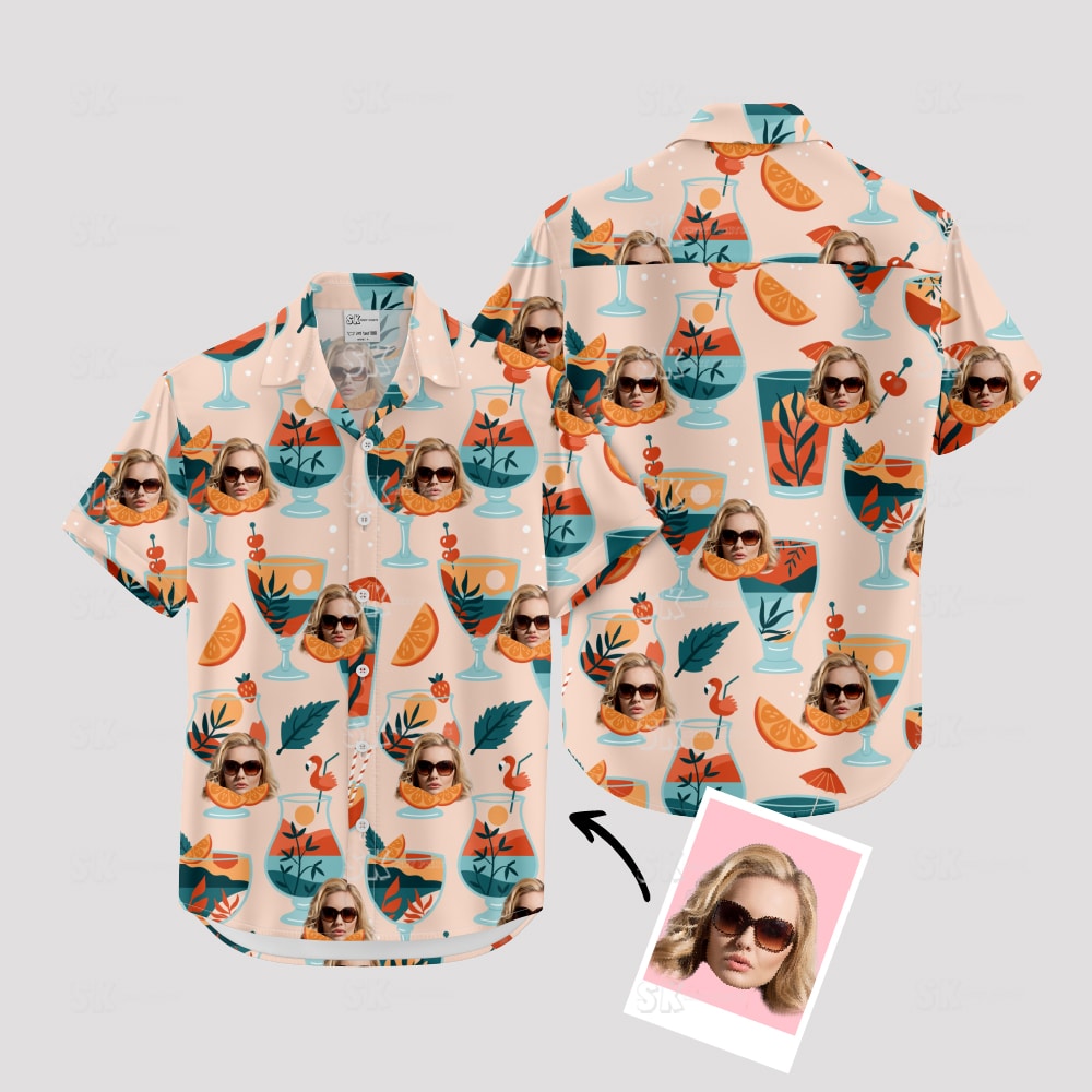 Custom Face Hawaiian Shirt