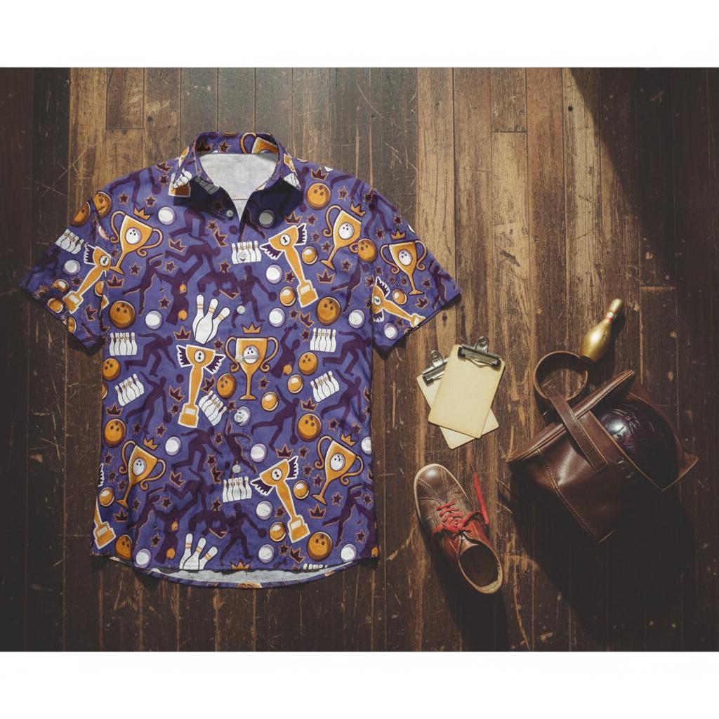 The Complete Guide to Hawaiian Bowling Shirts: Style, History & How to Wear Them featuring hawaiian bowling shirt with beach