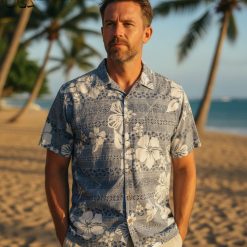 Multiple cooke Hawaiian shirt designs displayed side by side showing full product range