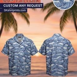 Male model wearing Cooke Street Hawaiian shirt with tropical print in casual lifestyle setting