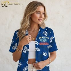 Grandpa aloha shirt sizing specifications and measurement chart for proper fit