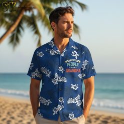 Grandpa island shirt collection showing various color and pattern options available