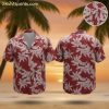 Hawaiian tactical shirt in color-1 featuring military-inspired tropical print design
