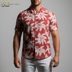 Lt Dan Hawaiian shirt in color-2 honoring military veterans with patriotic tropical design