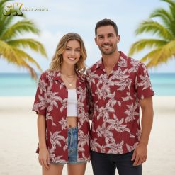 Lt Dan style Hawaiian shirt inspired by Forrest Gump military character