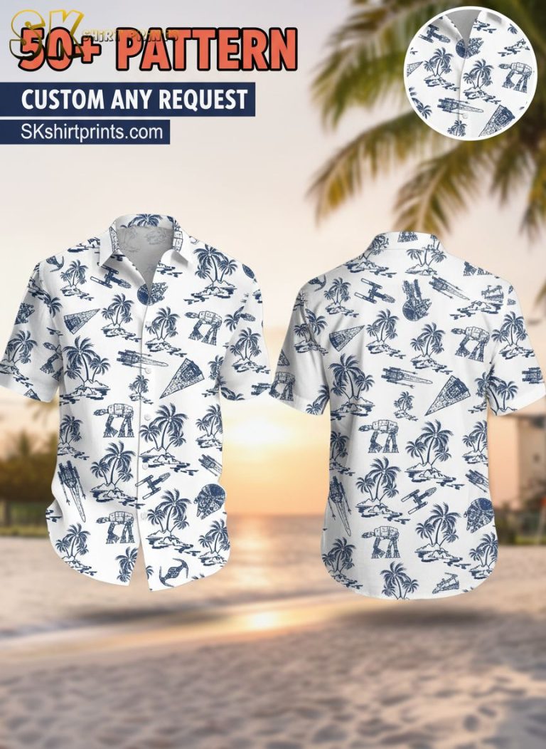 Disney Star Wars Hawaiian Shirt – Tropical Button Down for Beach Vacation