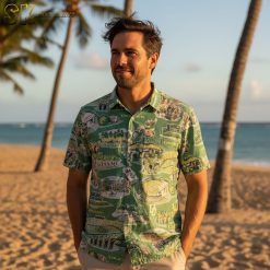 Complete Oregon Ducks Hawaiian shirt collection showing all color variations