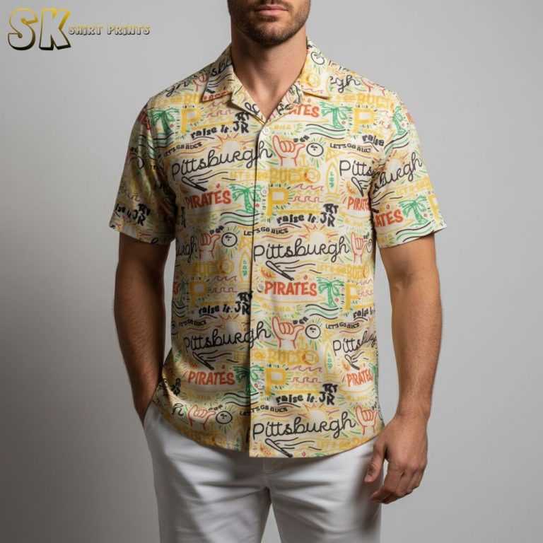 Pittsburgh Pirates Hawaiian Shirt Night 2026 Let’s Go Bucs Tropical Baseball Shirt