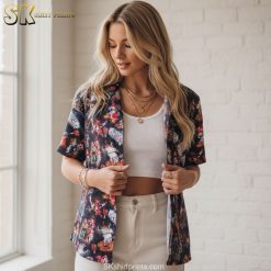 Pittsburgh Pirates Hawaiian shirt sizing specifications and measurement chart for proper fit selection