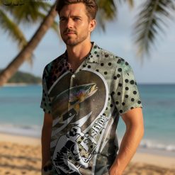 Shirt with fish print collection hawaiian style fish pattern variety display