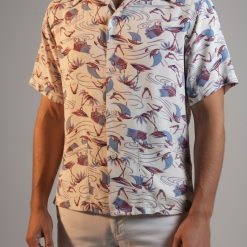 Vintage aloha shirts for sale featuring premium tropical print design in authentic retro style