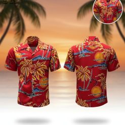 Vintage Hawaiian shirts for sale featuring authentic tropical palm and floral prints in classic retro styling