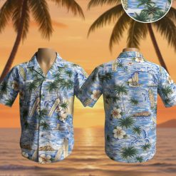 Vintage Royal Hawaiian Shirt for men featuring authentic tropical print design