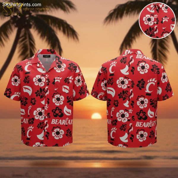 Cincinnati Reds Hawaiian Shirt - Red Tropical Baseball Team Design